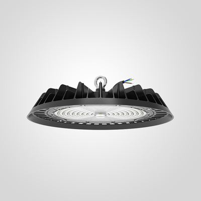 Beli LED High Bay Light dengan SMD2835 LED Surge Protector 6500K Suhu Warna di Rumah Hitam pembuatan online