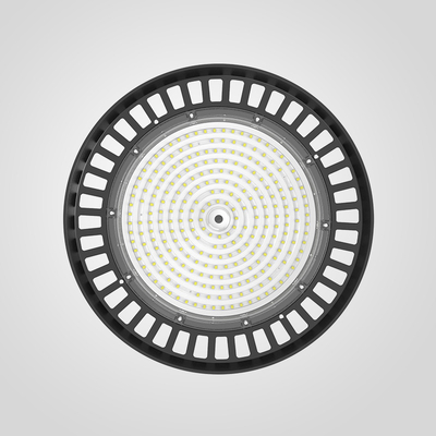 Beli Lampu industri LED High Bay dengan IP65 Waterproof Grade dan RAL 9017 Black Color pembuatan online