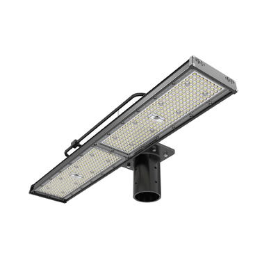 Beli High CRI 80 Opsional Linier LED High Bay Light untuk Pemasangan Pole di RAL 9017 Hitam pembuatan online