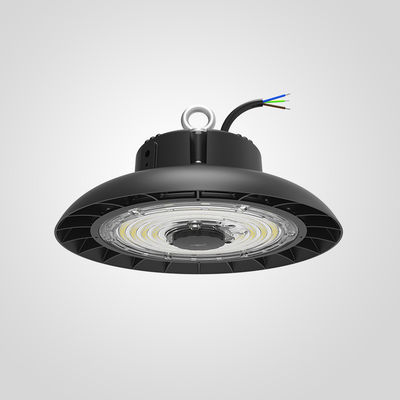120-277V LED High Bay Lampu dengan Lensa Terintegrasi